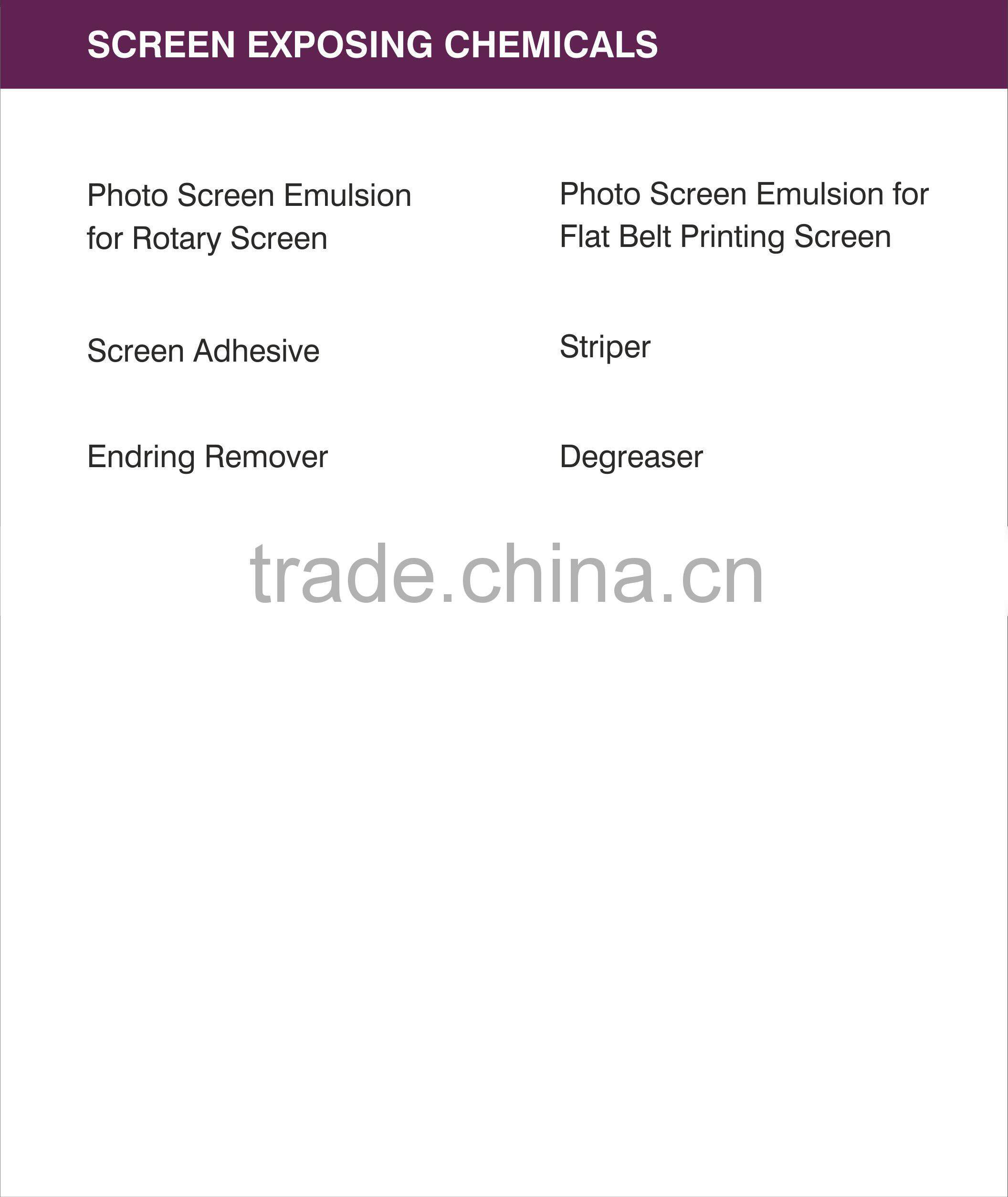 SCREEN EXPOSING CHEMICALS