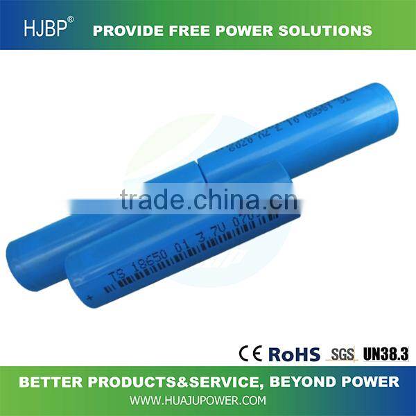 Cina fabbrica HJBP all'ingrosso UN38.3|CB|CE|ROHS bassa temperatura 2200mah 3.7v|3.6v 18650 batteria agli ioni di litio