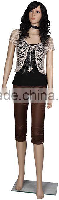 Skin color female display mannequin for sale
