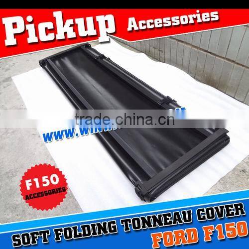 Ford F150 Tri-Fold Soft Tonneau Cover For 2004