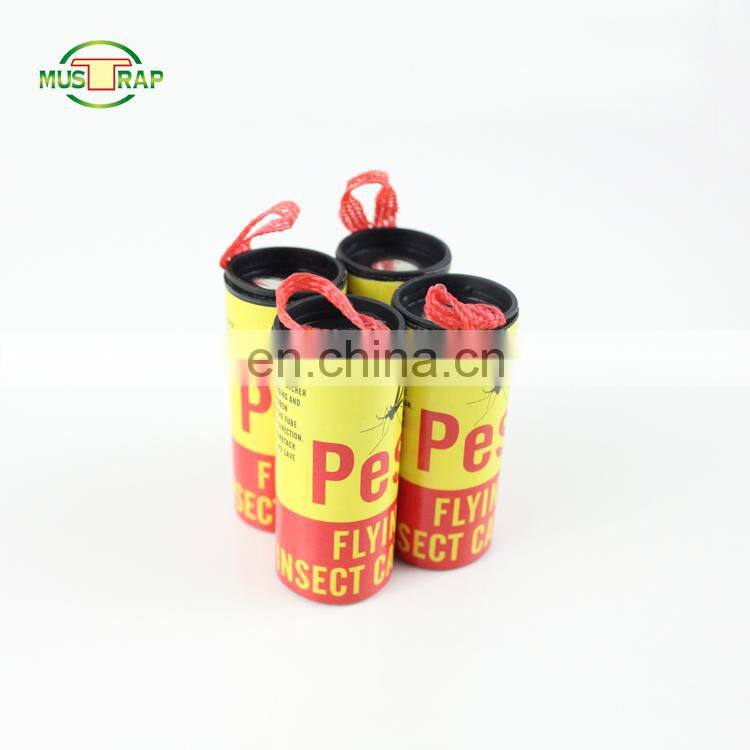 2018 hot selling sticky fly glue ribbon/fly catcher ribbon