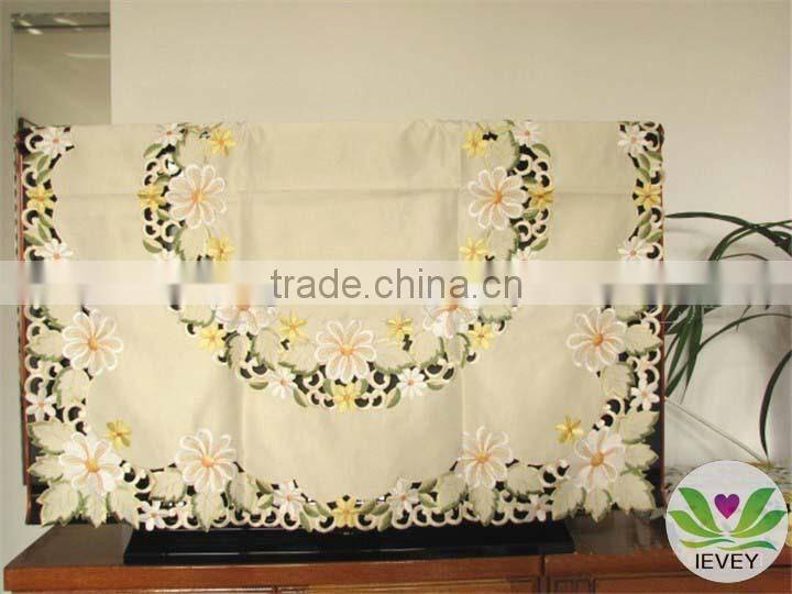 Fantastic Emroidery Table Cloth Satin Table Cloth Wholesale Tablecloth Wedding Tablecloth