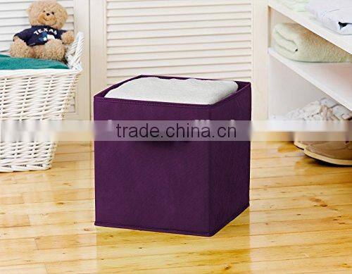 Household Non-woven Foldable Storage Cube Basket Bin set of 6