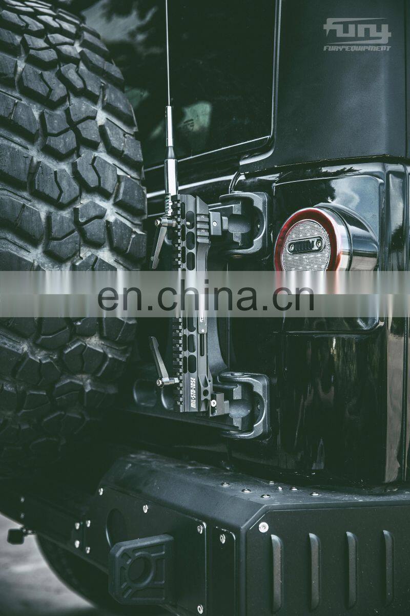 Furyengraver aluminum flagpole bracket for Jeep Wrangler 4x4 manufacture accessories