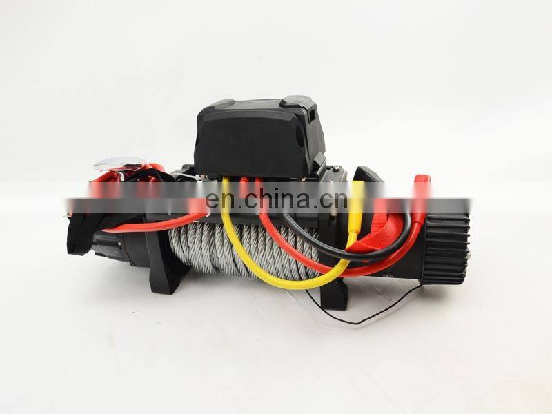 Maiker 12000lbs Electric Winch Steel Wire Trailer Tow Rope for Jeep Wrangler JK 2007+ 4x4 Accessories