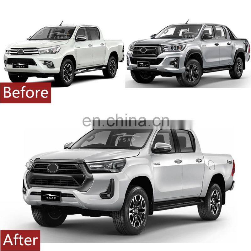 High Quality FACTORY PRICE for 2004~2015 Hilux vigo facelift to 2021 Hilux Rocco body kit