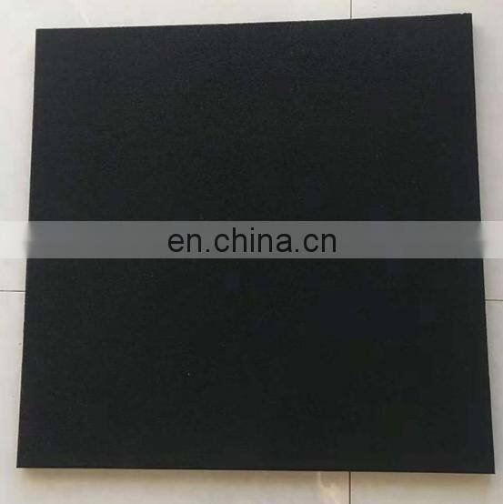 Home sports floor skipping rope soundproof mats gym shock absorption rubber mats strength zone cushioning shockproof rubber