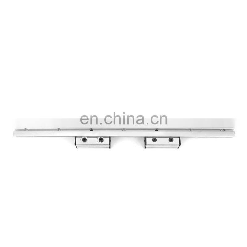 Low noise dustproof rail silver external double shaft linear guide bearing LGD6 LGD8 LGD12 LGD16