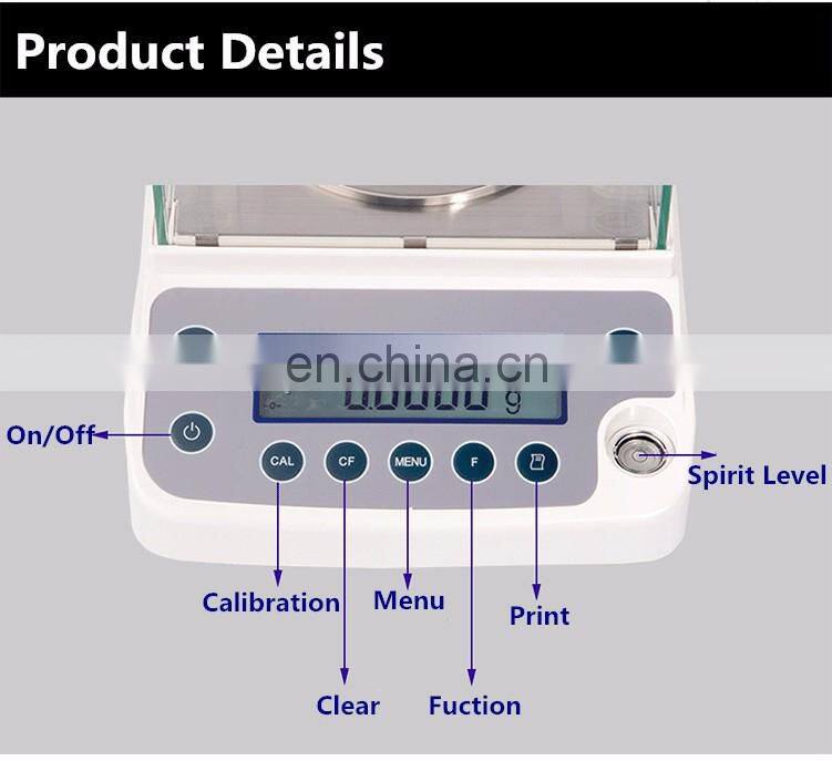 220g 0.1mg laboratory electronic analytical balance