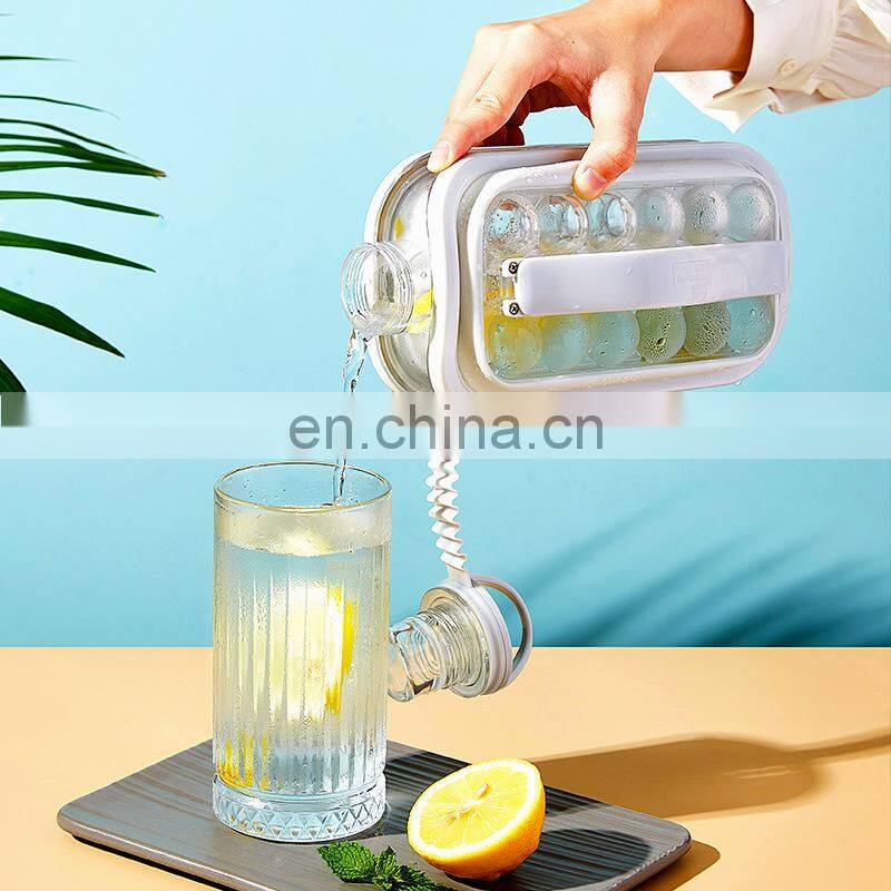 17 grids Ice Ball Kettle Ice Maker Mould with Lid Cube Mold Cubic Makers Container Trays