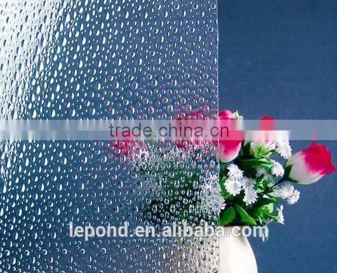Moran patterned float glass /Textured glass (CCC&ISO&CE)
