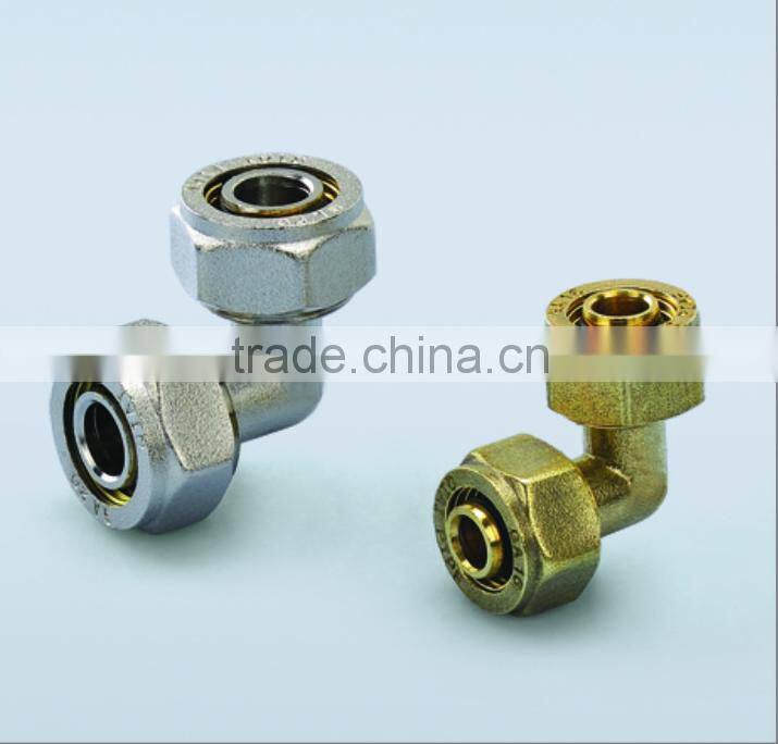 pex-al-pex pipe brass elbow