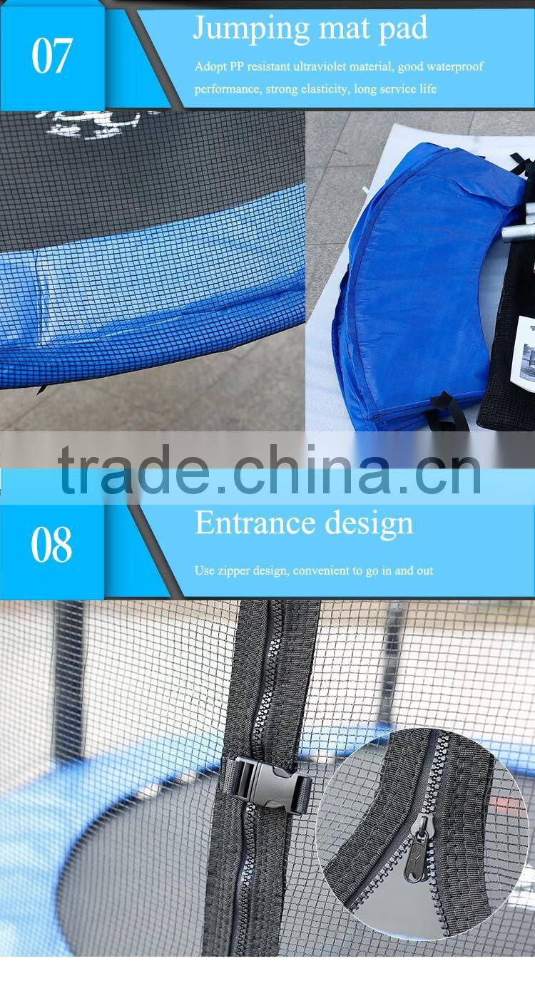 14ft trampoline with enclosure