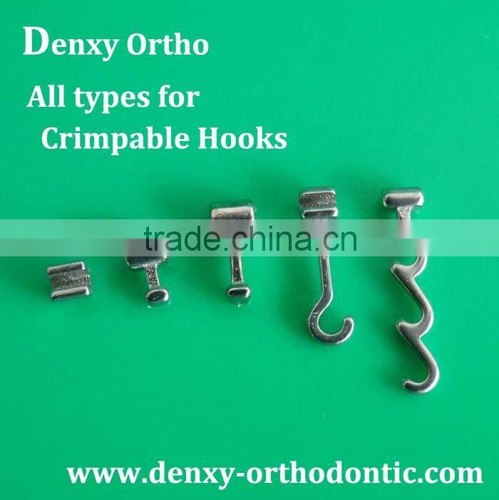 dental MIM bracket sandblasted mini metal bracket