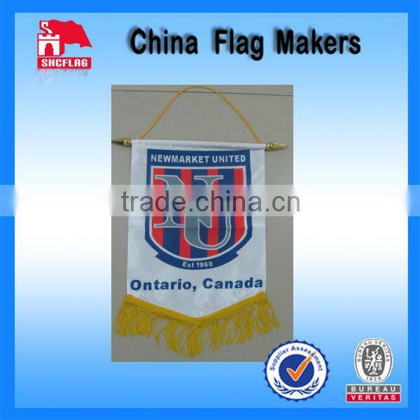 Custom logo fans soccer mini flags