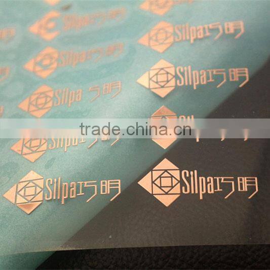 custom nickel thin metal die cut stickers