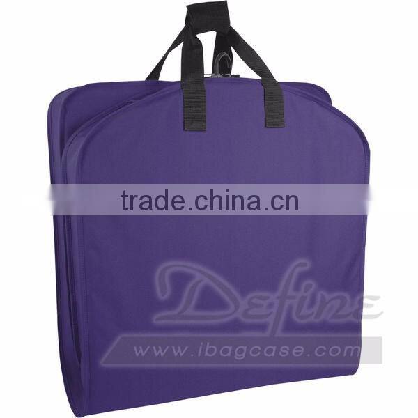 Polyester Foldable 52-Inch Garment Bag With Pockets