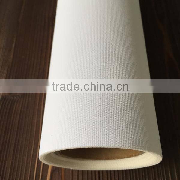 waterproof matte 100% cotton 380g wholesale stretched canvas cotton canvas
