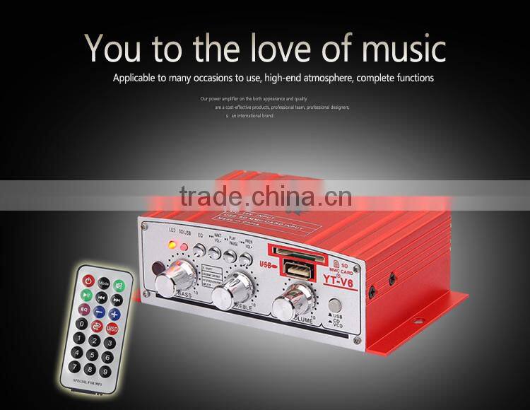 Cheap digital home mini audio amplifier for YT-V6