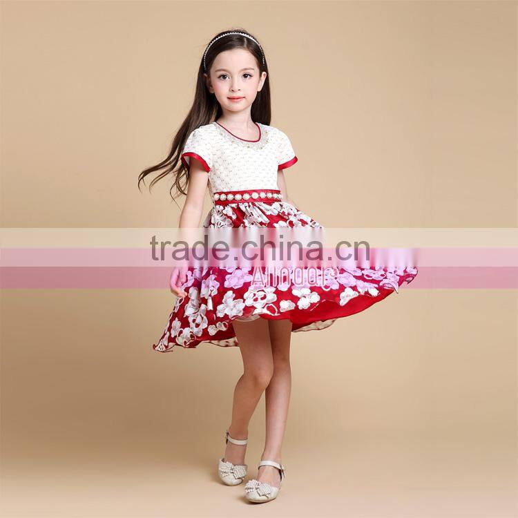 Girls Fashion Casual Frock Designs Dresses for Children 7 Years