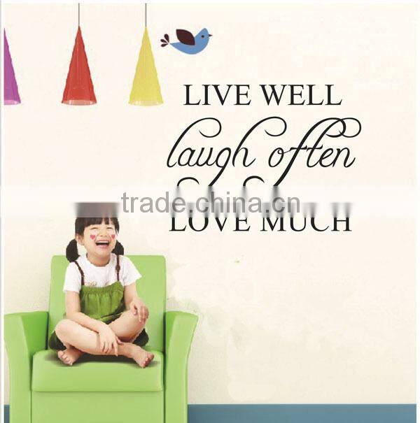 DIY Sticker Wall Removable Vinyl Decal Quote Room Art Decor Home Mural