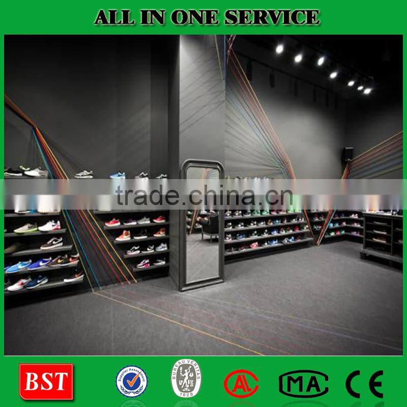 Customized Fashion design Shoes Store furniture , Shoes Display Stand