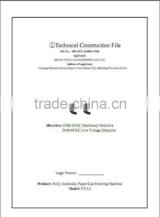 YT-LE KFC Large-Size Paper Barrel Forming Machine