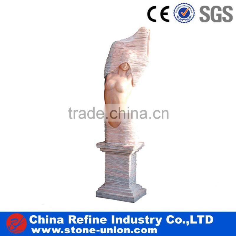Hot sale good quality sculpture woman marble statue, religional statue