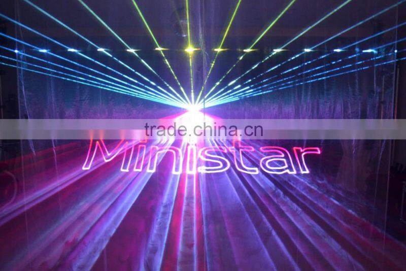TOP RGB Animation Writing Fireworks Beam Lights 4W DT30 Multicolor Laser Lights