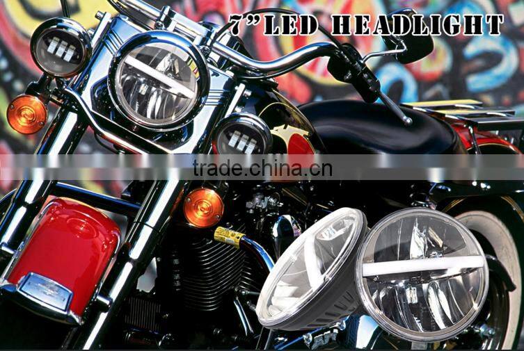 New arrival and smart design 30W 7 round led headlight jeep wrangler