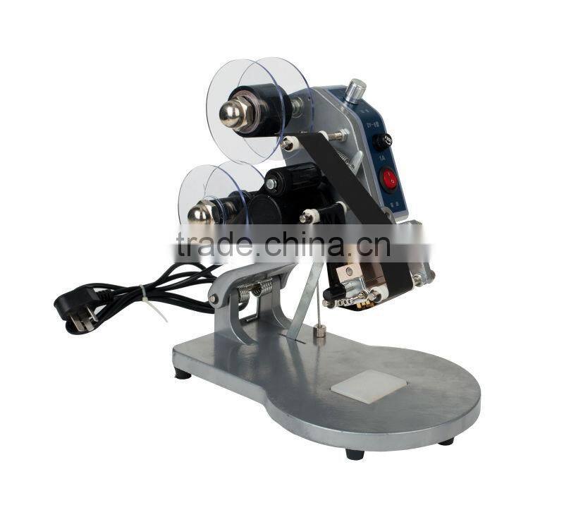DY-8 portable manual hot color ribbon date coding machine