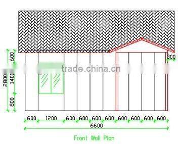 Affordable easy simple house plans EPS prefabricated house ready made house China manufactured