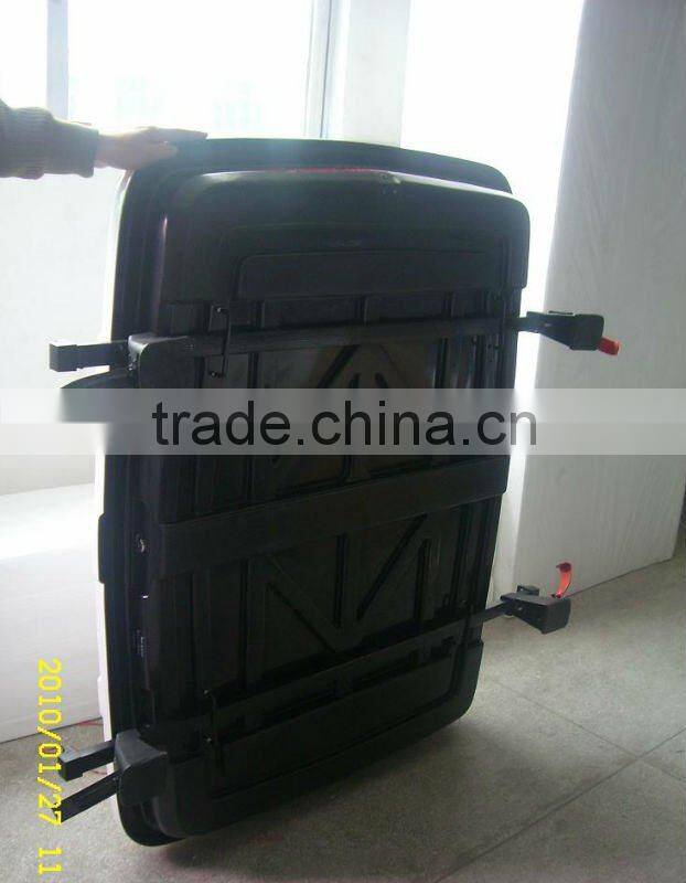 large capacity vacuum formed plastic car roof luggage box parts