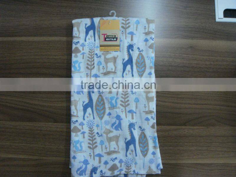 printed colorful tea towel/kitchen towel home textile