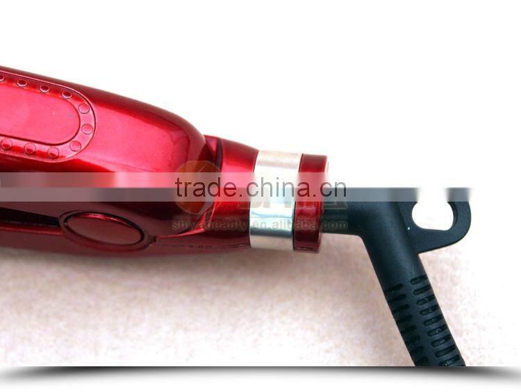 Professional 2 in 1 hair straightener flat iron and curling irons LED display 2.5 meter 360 power cord SY-891