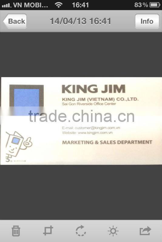 Shot Docs Name Card Holder - Store and find name card easily