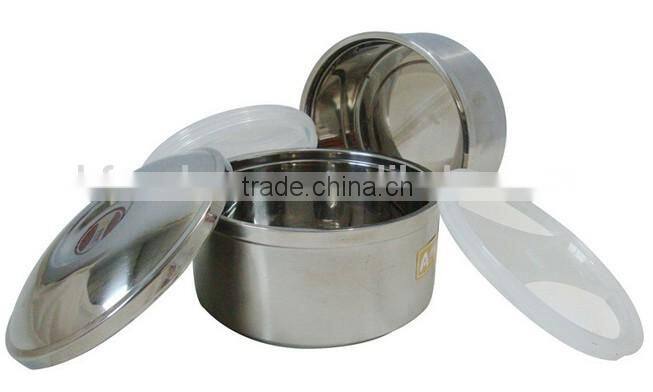 portable and colorful three layer lunch box set with compartments for children