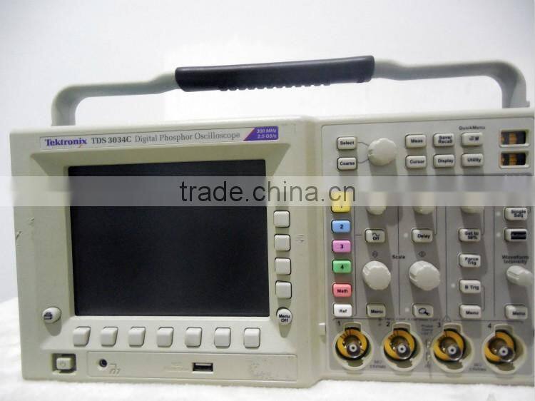 Tektronix TDS3034C 300MHz, 4 channels, Digital Phosphor Oscilloscope