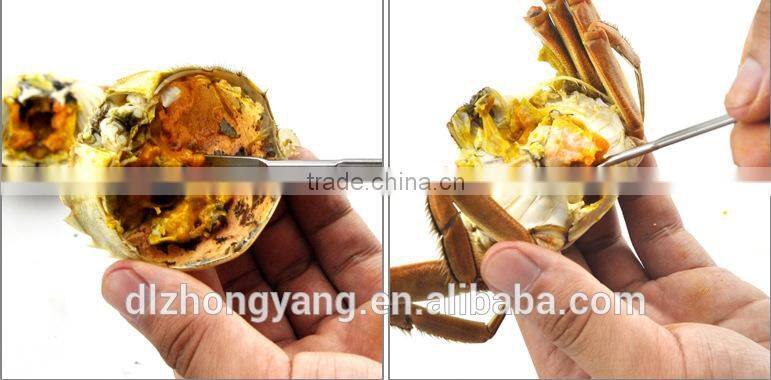 3 PC kitchen Stainless steel seafood lobster tool set lobster Crab Cracker