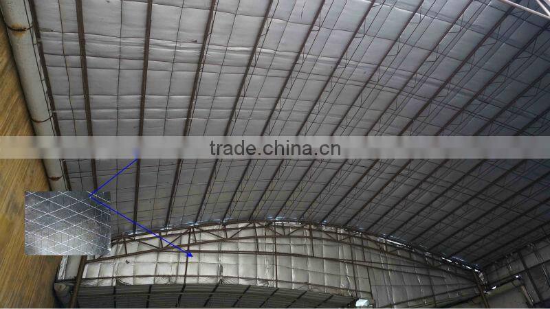 Roofing underlayment membrane reinforced reflective roofing foil