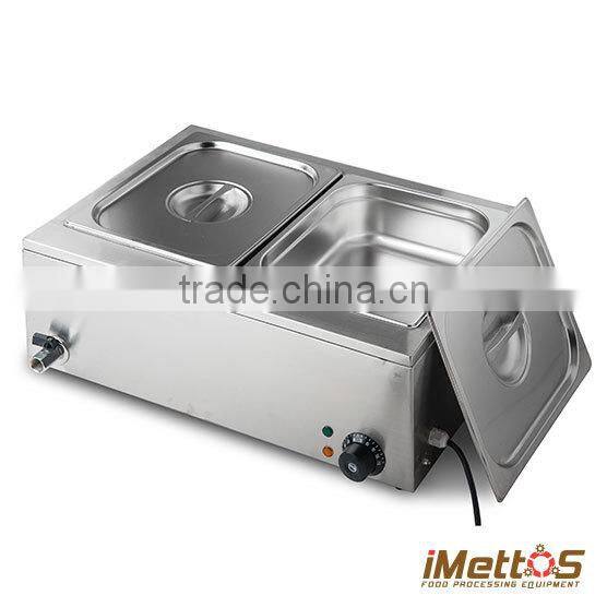 iMettos Commercial electric food warmer bain marie for hotel restaurant