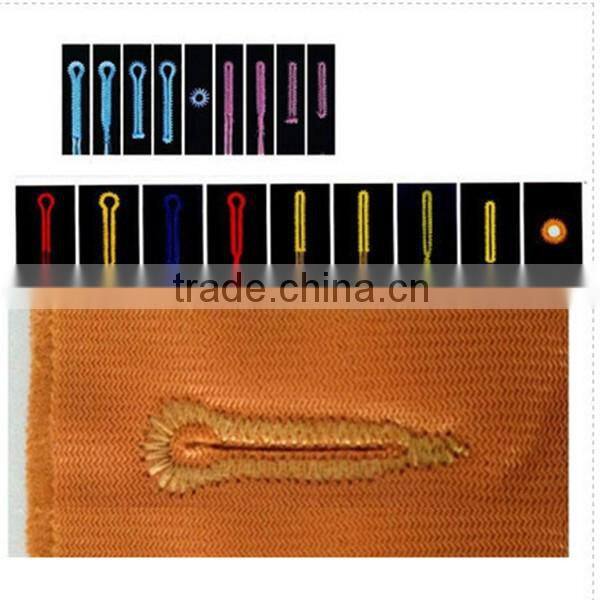 Second hand suitable differenct material thickness double needle high speed Durkopp Adler 558 eyelet button holer sewing machine