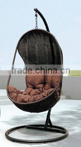 cheap wicker swing egg-shaped chair