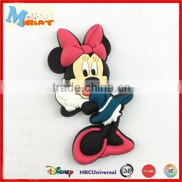 Promotional gifts custom 2D/3D soft pvc kids fridge magnets