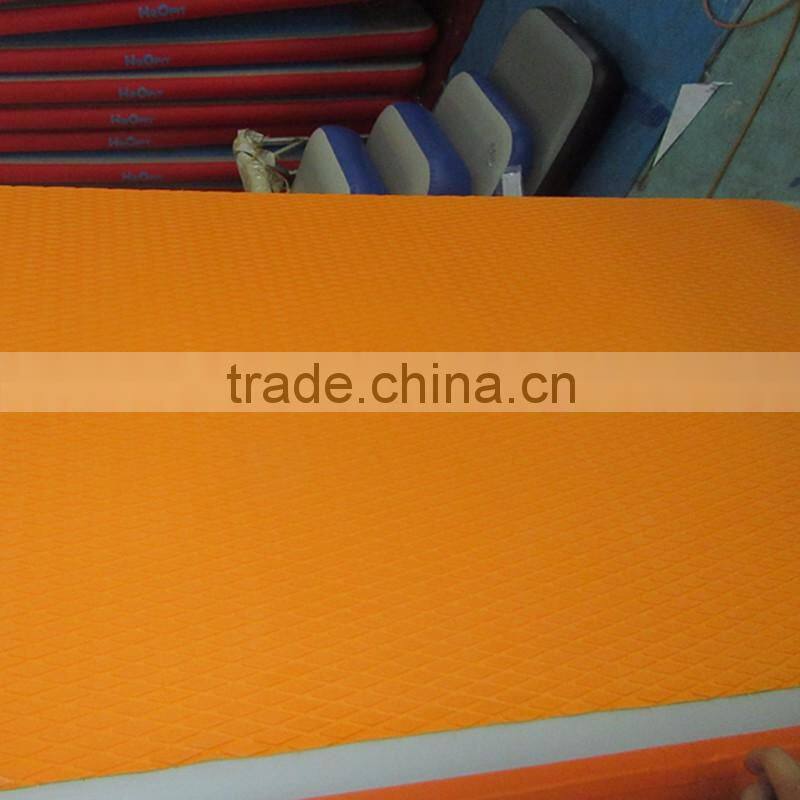 beautiful inflatable water floating Yoga mat