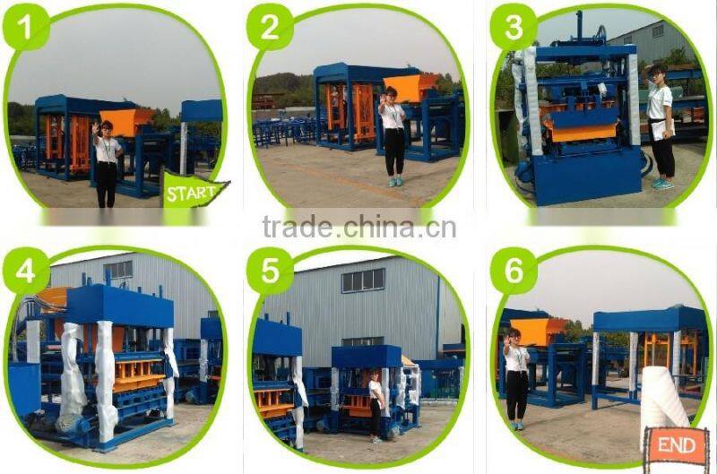 WANTE BRAND QT10-15 hollow brick baking-free brick machine color block machine