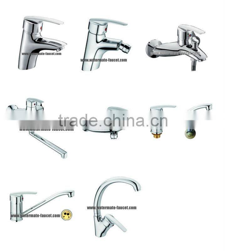 Single Handle Bath torneira do chuveiro de parede torneira misturadora