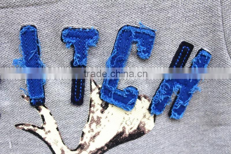 custom kids shirt 100% mesh cotton t shirt printed boys polo shirt