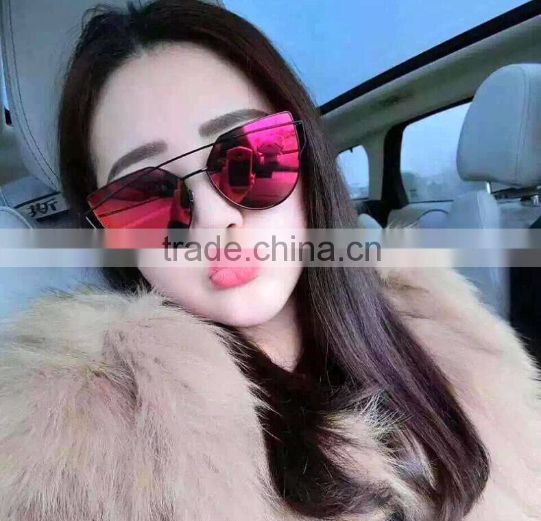 2016 new metal sunglasses unisex factory direct sell stock