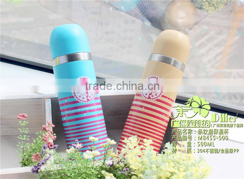 2016 hot sales vacuum flask wholesale stainless steel water bottle